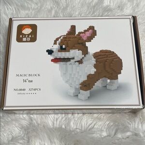 Magic block Dog Building Blocks Animal Mini Building Toy Bricks,3274 Pieces